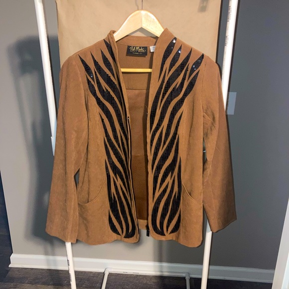 Bob Mackie Wearable Art Jacket - Picture 1 of 2